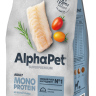 AlphaPet Superpremium MONOPROTEIN белая рыба 12 кг