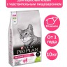 Сухой корм Pro Plan Delicate для кошек при чувствительном пищеварении с ягненком