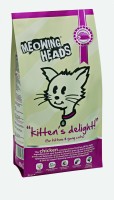 Meowing Heads «kitten’s delight», "Восторг котенка" с курицей и рисом,1,5 кг
