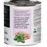 Organix консервы для собак Индейка с сердечками и шпинатом, 750гр.