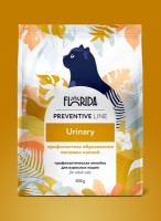 Сухой корм FLORIDA Preventive Line Urinary для кошек "Профилактика образования мочевых камней" (1,5 кг)