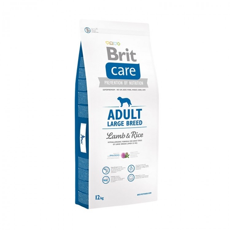 Brit care puppy large breed lamb & rice top