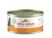 Almo Nature консервы для кошек: курица в желе, 24шт