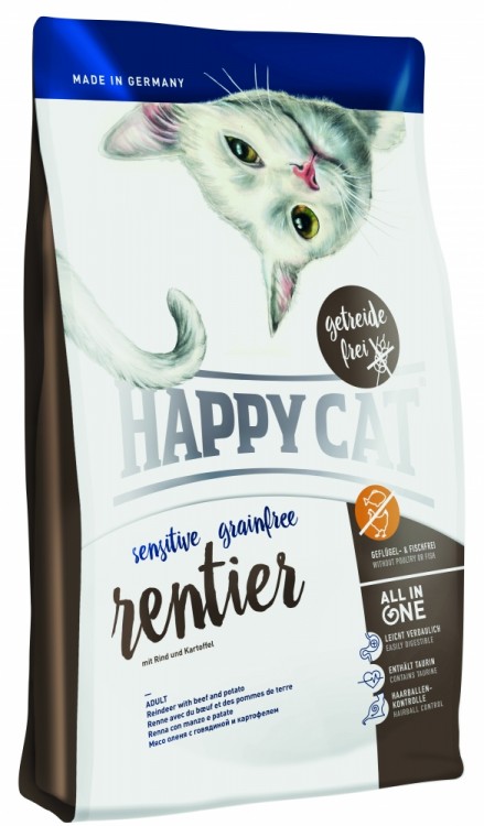 Happy Cat Adult Sensitive Grainfree Rentier 
