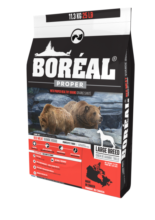 Boreal Proper для собак крупных пород с красным мясом 11,33 кг
