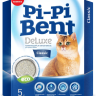 Наполнитель Pi-Pi-Bent Deluxe Classic для кошек, комкующийся, 5 кг 12 л