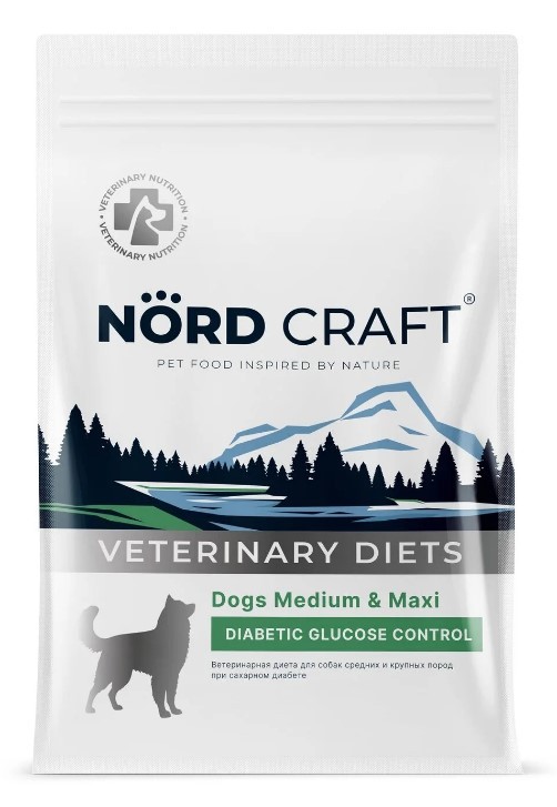 Nord Craft Dogs Medium & Maxi Diabetic glucose control