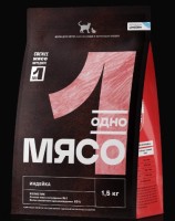 Сухой полнорационный корм ОДНО МЯСО для котят 1,5 кг