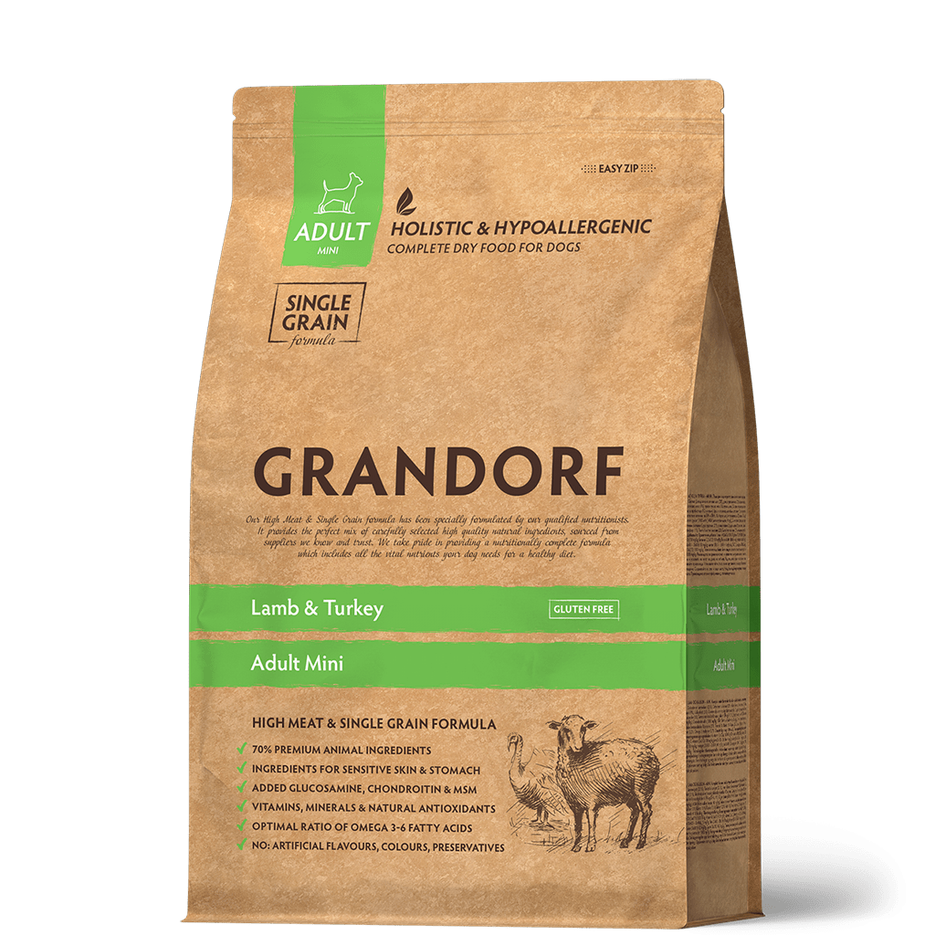 GRANDORF Lamb Turkey Rice Adult Mini
