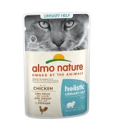 Almo Nature консервы паучи с курицей для профилактики мочекаменной болезни у кошек, 30 шт